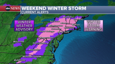 Frosty Forecast: Anticipating a Weekend Winter Storm Unleashing Heavy Snow on the East Coast